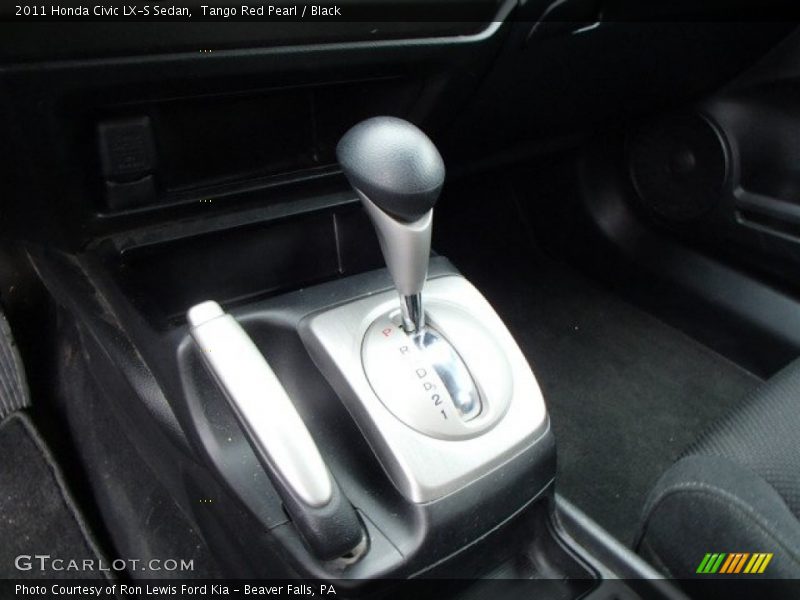 Tango Red Pearl / Black 2011 Honda Civic LX-S Sedan