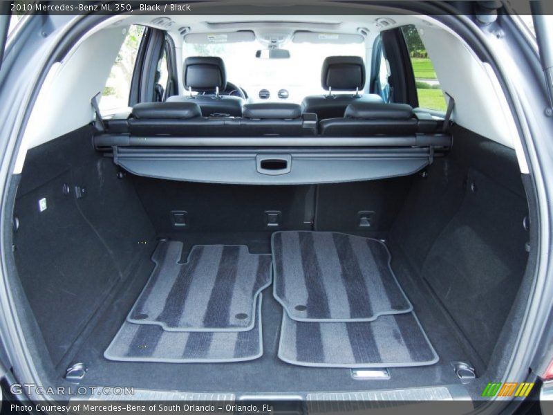 Black / Black 2010 Mercedes-Benz ML 350