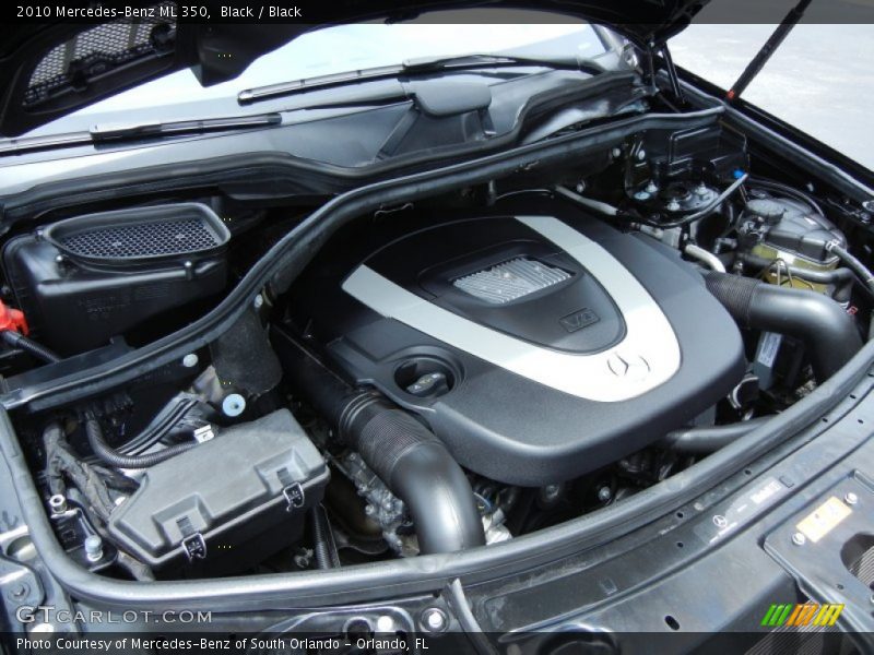 Black / Black 2010 Mercedes-Benz ML 350