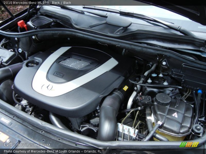 Black / Black 2010 Mercedes-Benz ML 350
