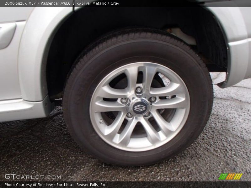 Silky Silver Metallic / Gray 2006 Suzuki XL7 7 Passenger AWD