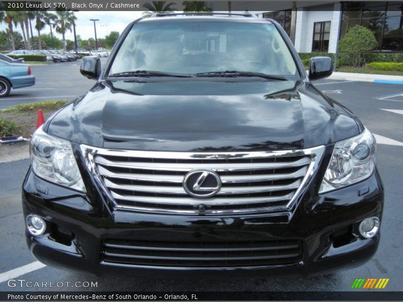Black Onyx / Cashmere 2010 Lexus LX 570