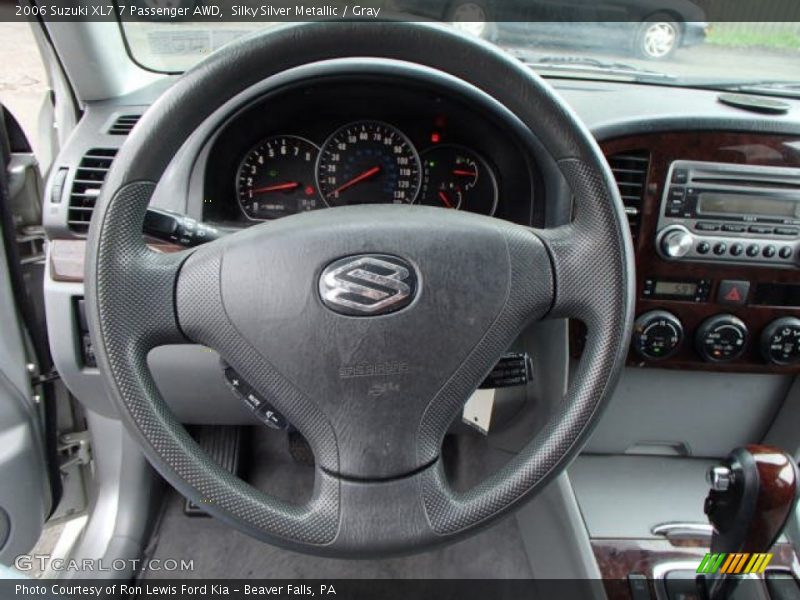 Silky Silver Metallic / Gray 2006 Suzuki XL7 7 Passenger AWD