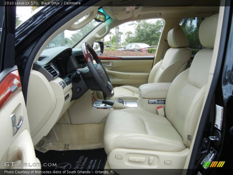 Black Onyx / Cashmere 2010 Lexus LX 570