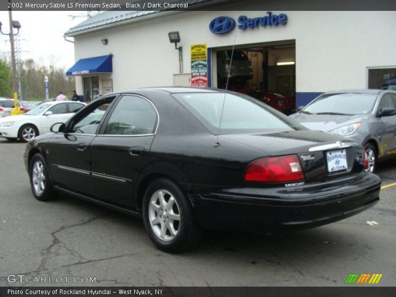 Black / Dark Charcoal 2002 Mercury Sable LS Premium Sedan