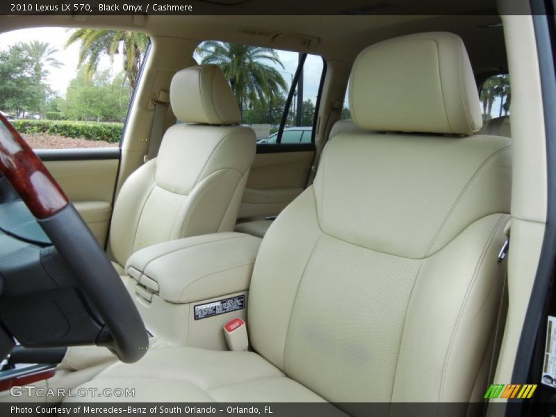 Black Onyx / Cashmere 2010 Lexus LX 570