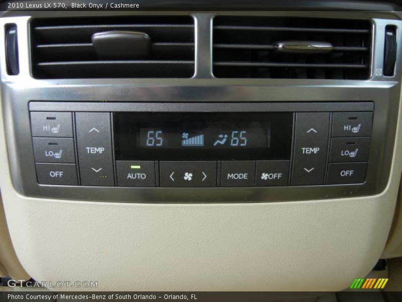 Black Onyx / Cashmere 2010 Lexus LX 570