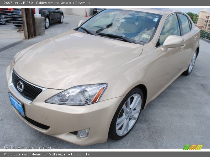 Golden Almond Metallic / Cashmere 2007 Lexus IS 250