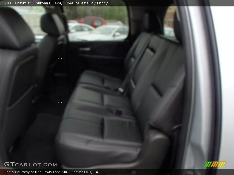 Silver Ice Metallic / Ebony 2013 Chevrolet Suburban LT 4x4