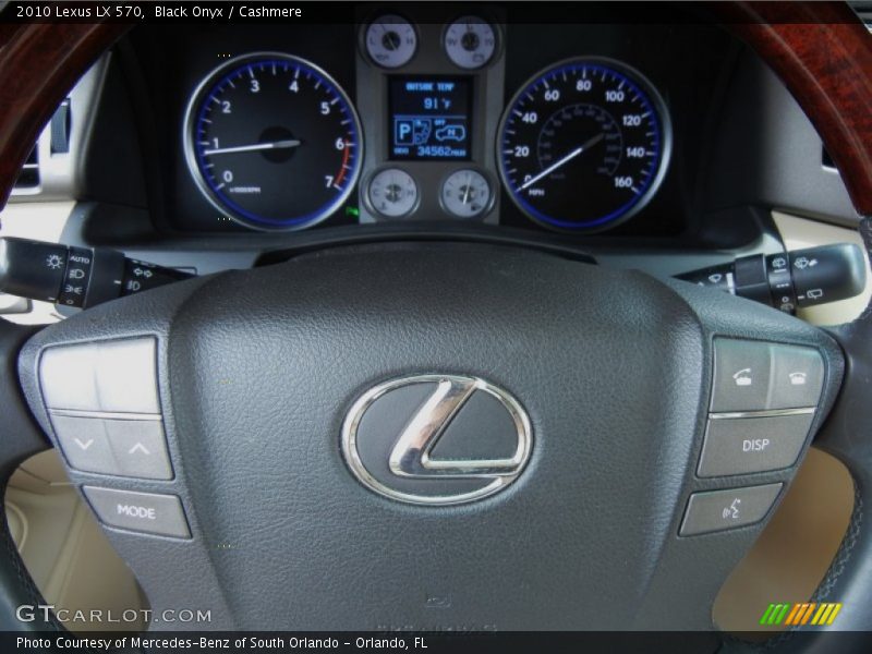 Black Onyx / Cashmere 2010 Lexus LX 570