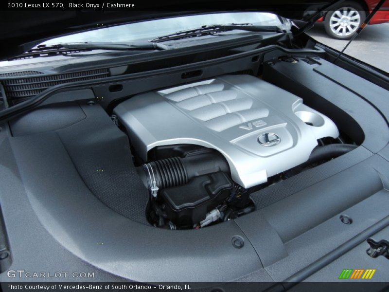 Black Onyx / Cashmere 2010 Lexus LX 570