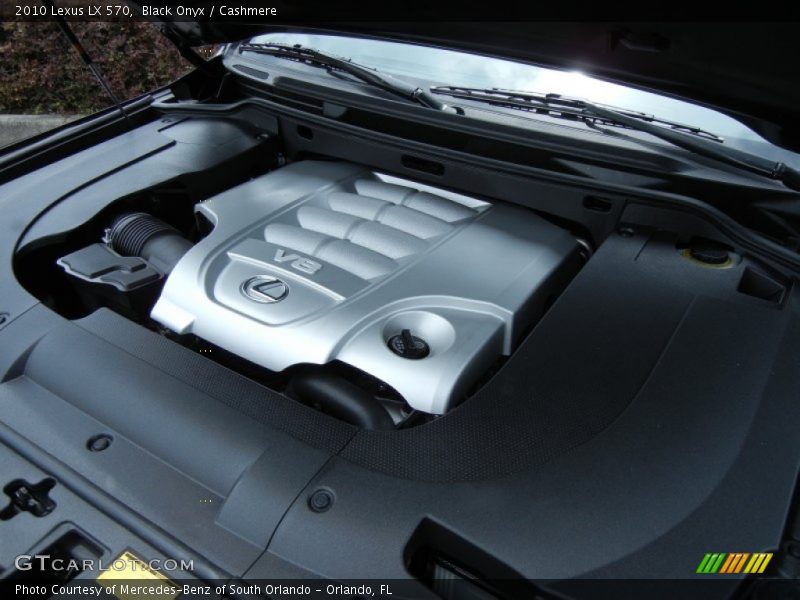 Black Onyx / Cashmere 2010 Lexus LX 570