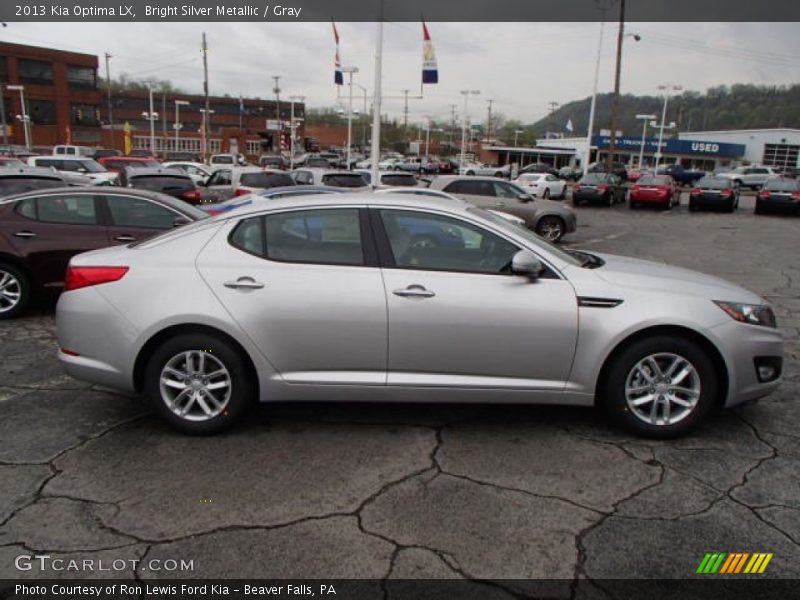Bright Silver Metallic / Gray 2013 Kia Optima LX