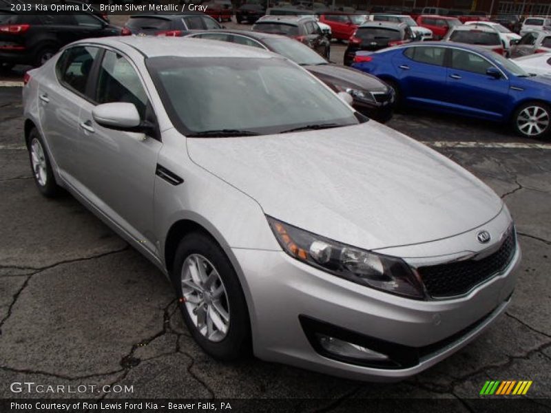 Bright Silver Metallic / Gray 2013 Kia Optima LX