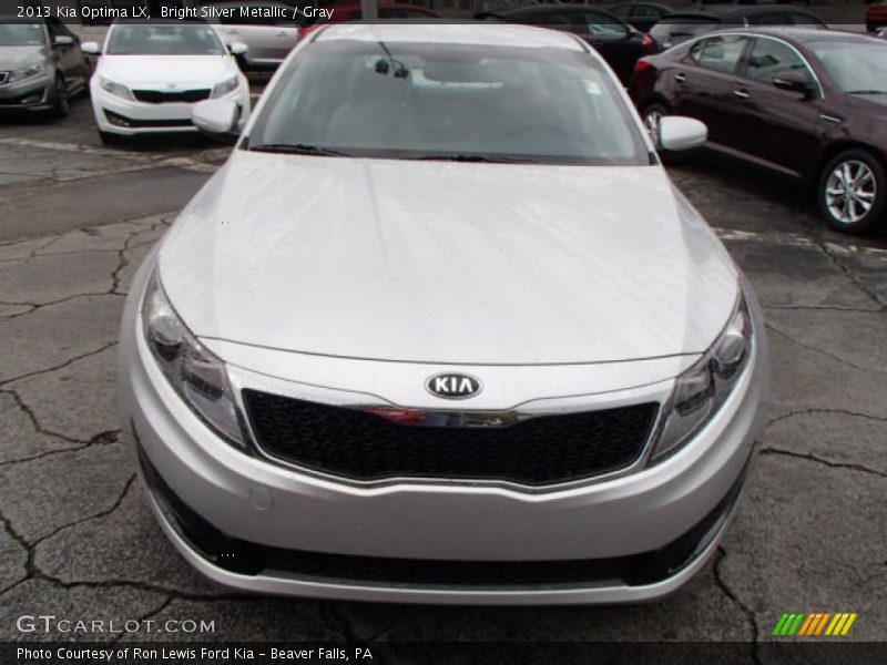 Bright Silver Metallic / Gray 2013 Kia Optima LX