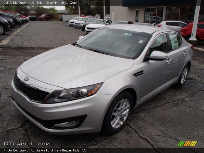 Bright Silver Metallic / Gray 2013 Kia Optima LX