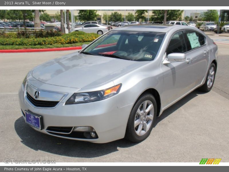 Silver Moon / Ebony 2013 Acura TL