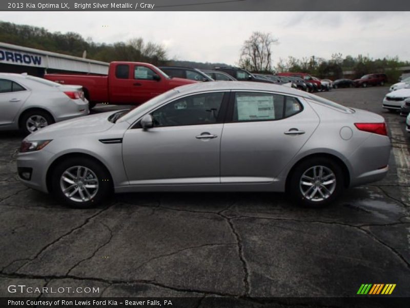 Bright Silver Metallic / Gray 2013 Kia Optima LX