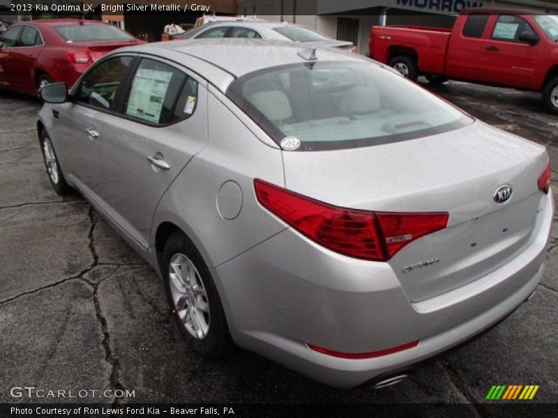 Bright Silver Metallic / Gray 2013 Kia Optima LX