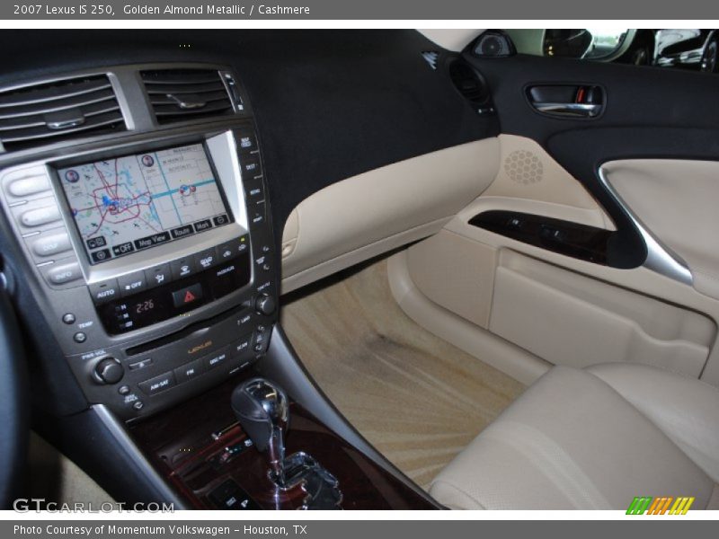 Golden Almond Metallic / Cashmere 2007 Lexus IS 250
