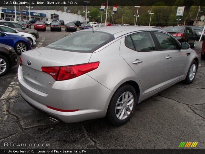 Bright Silver Metallic / Gray 2013 Kia Optima LX