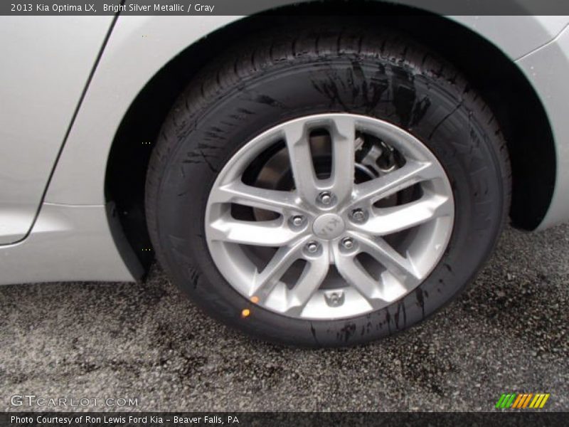 Bright Silver Metallic / Gray 2013 Kia Optima LX