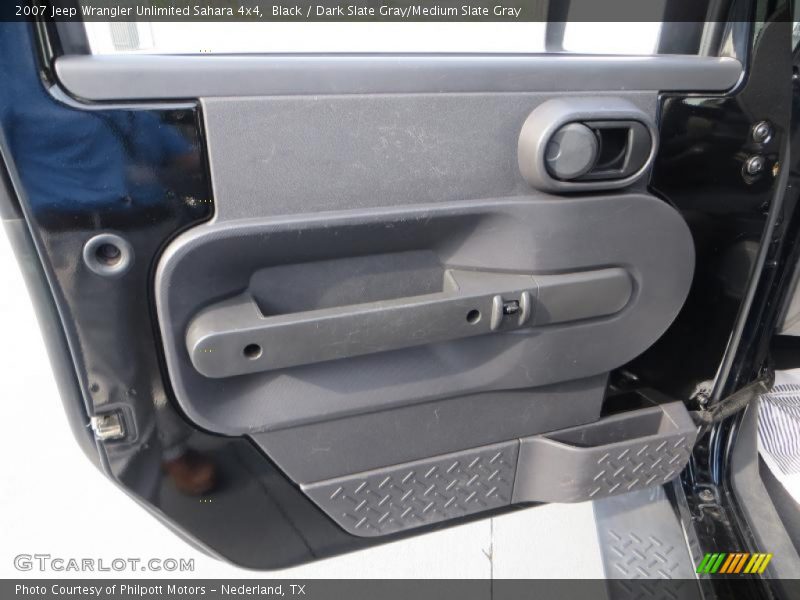 Black / Dark Slate Gray/Medium Slate Gray 2007 Jeep Wrangler Unlimited Sahara 4x4