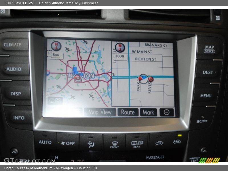 Golden Almond Metallic / Cashmere 2007 Lexus IS 250