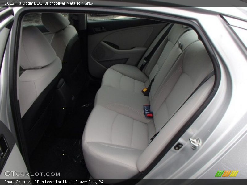 Bright Silver Metallic / Gray 2013 Kia Optima LX