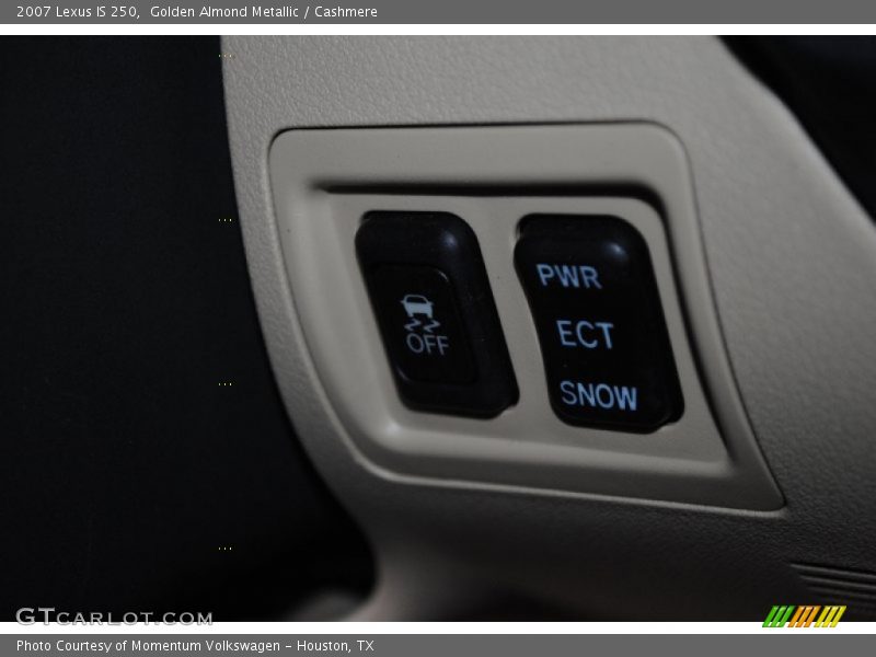 Golden Almond Metallic / Cashmere 2007 Lexus IS 250