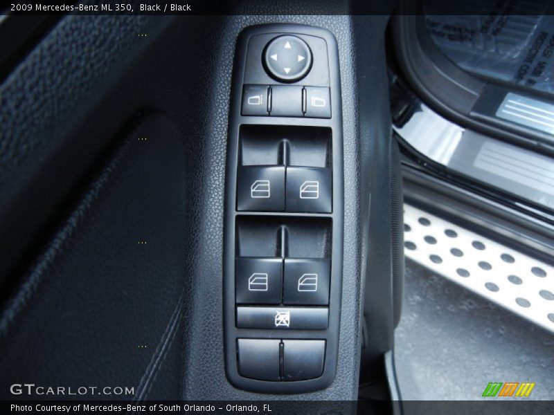 Black / Black 2009 Mercedes-Benz ML 350