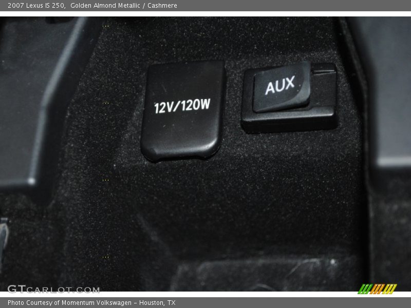 Golden Almond Metallic / Cashmere 2007 Lexus IS 250