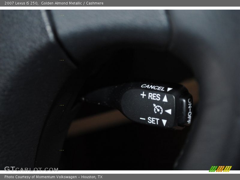 Golden Almond Metallic / Cashmere 2007 Lexus IS 250