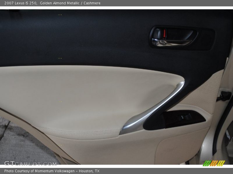 Golden Almond Metallic / Cashmere 2007 Lexus IS 250