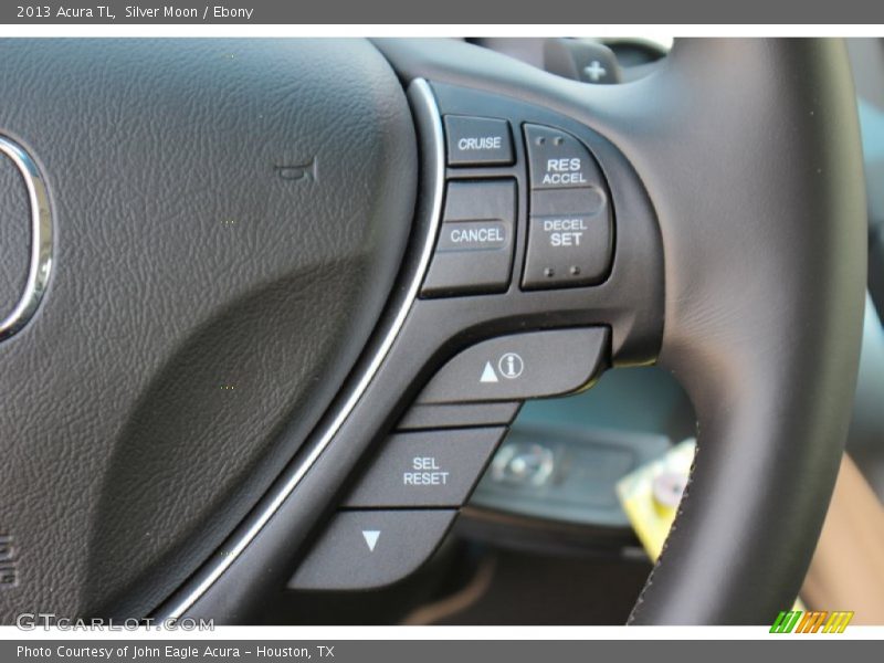 Silver Moon / Ebony 2013 Acura TL