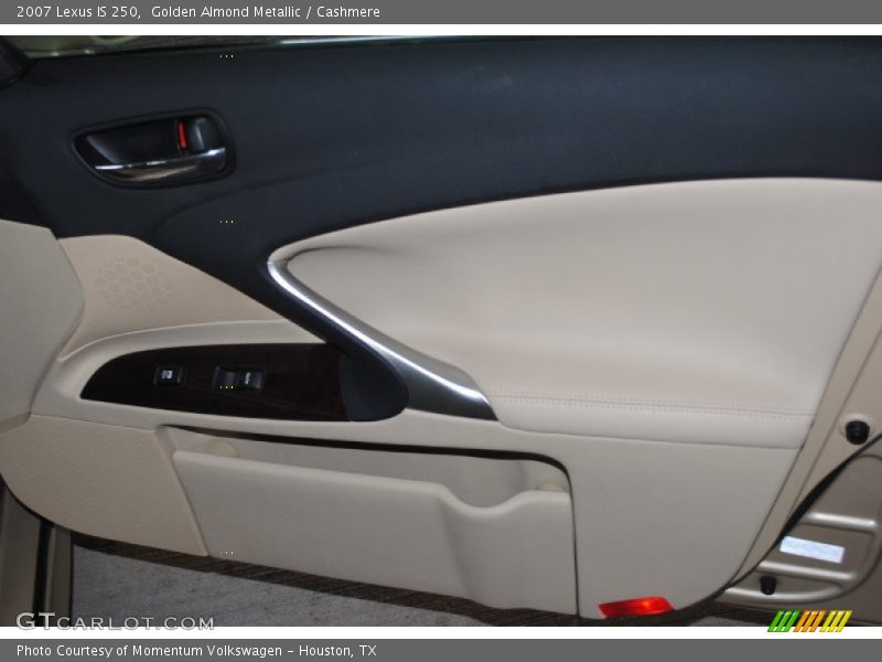 Golden Almond Metallic / Cashmere 2007 Lexus IS 250