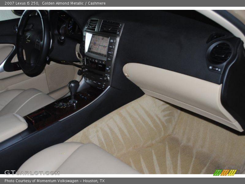 Golden Almond Metallic / Cashmere 2007 Lexus IS 250