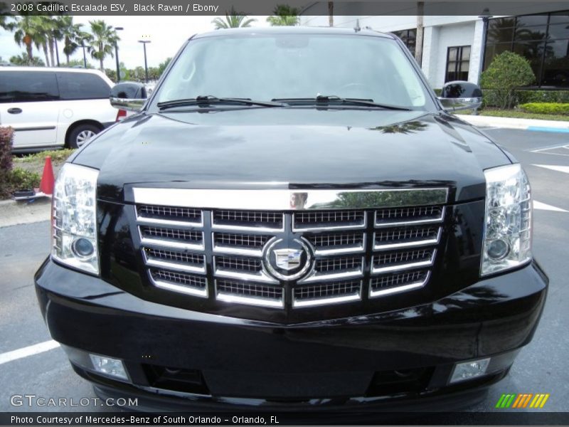 Black Raven / Ebony 2008 Cadillac Escalade ESV