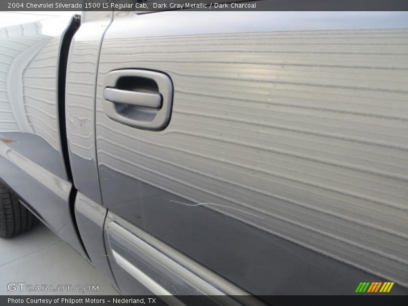 Dark Gray Metallic / Dark Charcoal 2004 Chevrolet Silverado 1500 LS Regular Cab