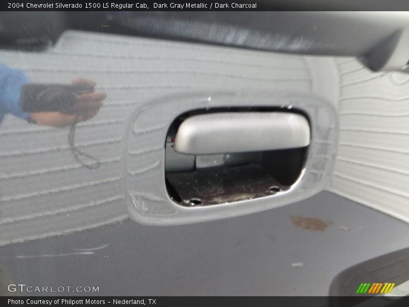 Dark Gray Metallic / Dark Charcoal 2004 Chevrolet Silverado 1500 LS Regular Cab