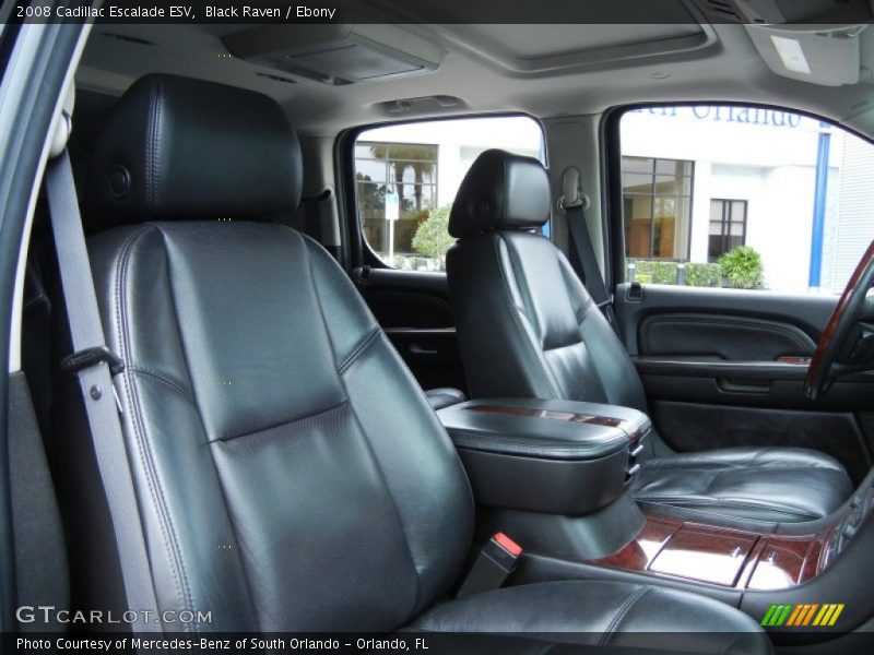 Black Raven / Ebony 2008 Cadillac Escalade ESV