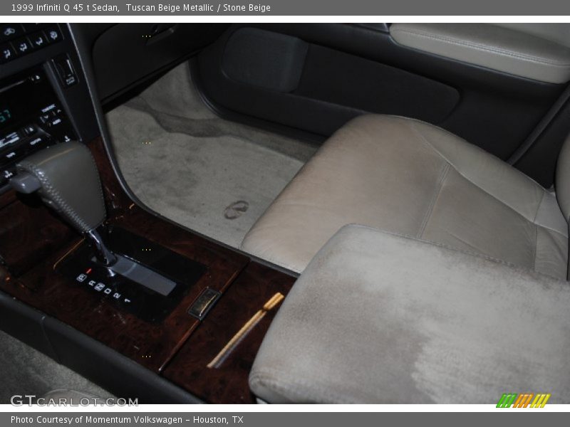 Tuscan Beige Metallic / Stone Beige 1999 Infiniti Q 45 t Sedan