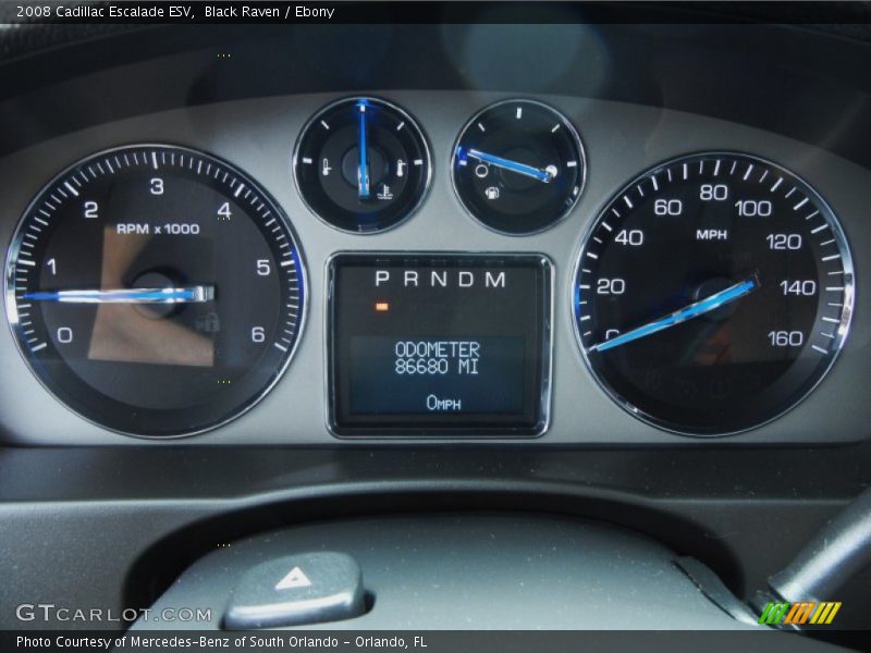  2008 Escalade ESV ESV Gauges