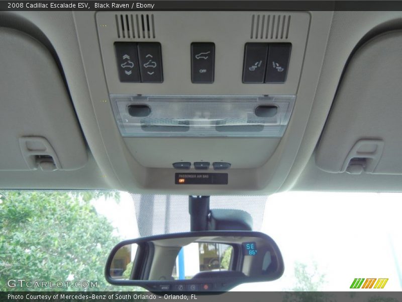 Controls of 2008 Escalade ESV