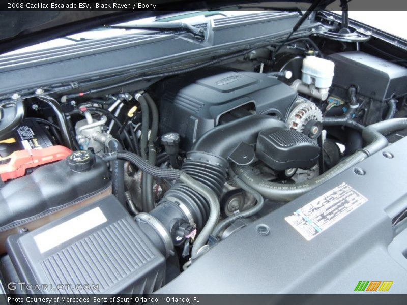  2008 Escalade ESV Engine - 6.2 Liter OHV 16-Valve VVT Vortec V8