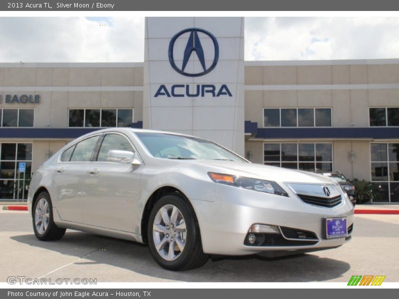 Silver Moon / Ebony 2013 Acura TL