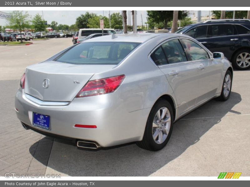 Silver Moon / Ebony 2013 Acura TL