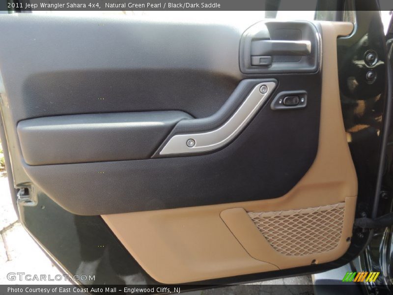 Natural Green Pearl / Black/Dark Saddle 2011 Jeep Wrangler Sahara 4x4