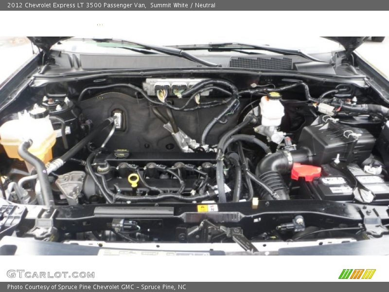 Summit White / Neutral 2012 Chevrolet Express LT 3500 Passenger Van