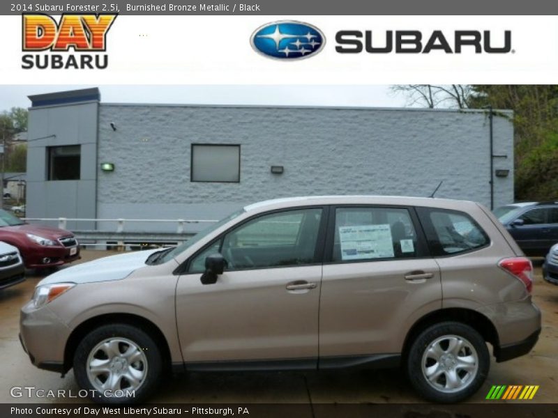 Burnished Bronze Metallic / Black 2014 Subaru Forester 2.5i